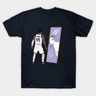 Donovan Mitchell Mirror GOAT (Utah) T-Shirt